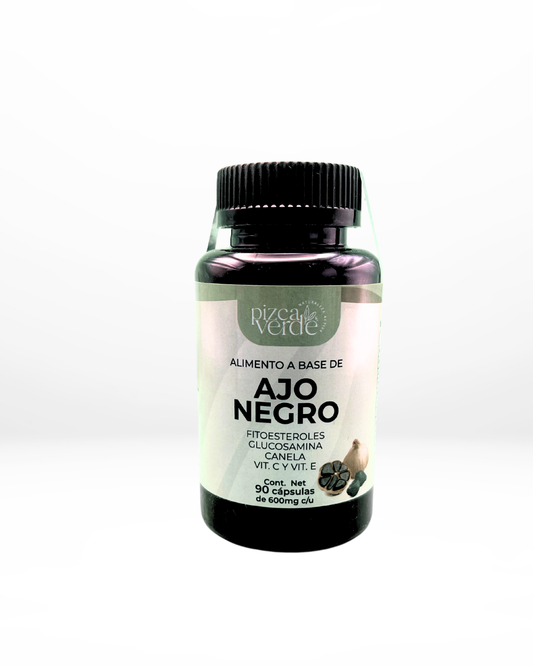 Fórmula Completa con Ajo Negro, Fitoesteroles, Glucosamina, Canela, Vitamina C y E – 90 Cápsulas