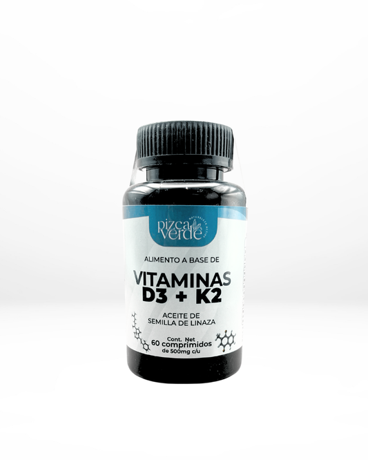 Vitamina D3 + K2  – 60 Comprimidos