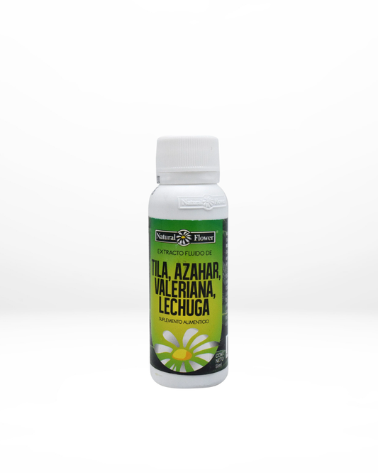 Natural Flower – Extracto de Tila, Azahar, Valeriana y Lechuga (55 ml)