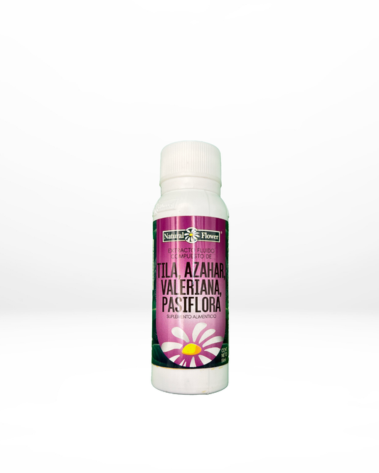 Natural Flower – Extracto de Tila, Azahar, Valeriana y Pastiflora