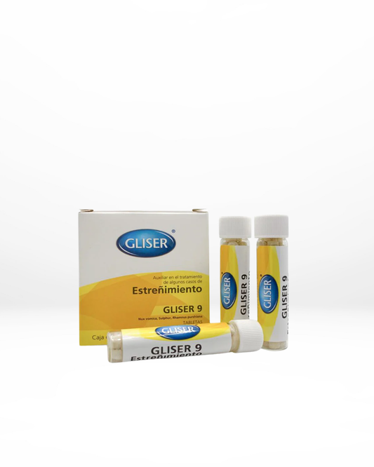 Gliser – Tratamiento Homeopático para el Estreñimiento