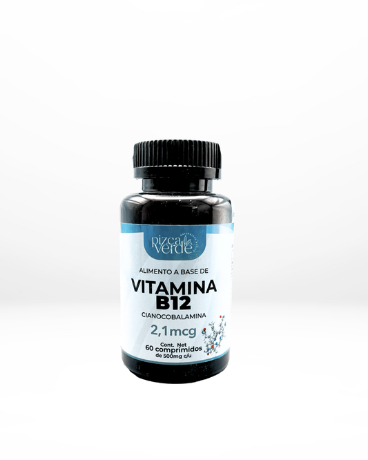 Vitamina B12 2.1 mcg – Energía y vitalidad en cada cápsula